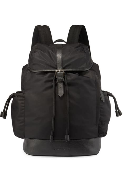 burberry 3136667 watson nylon backpack diaper bagcolor black 1|Burberry Watson Nylon Backpack Diaper Bag.